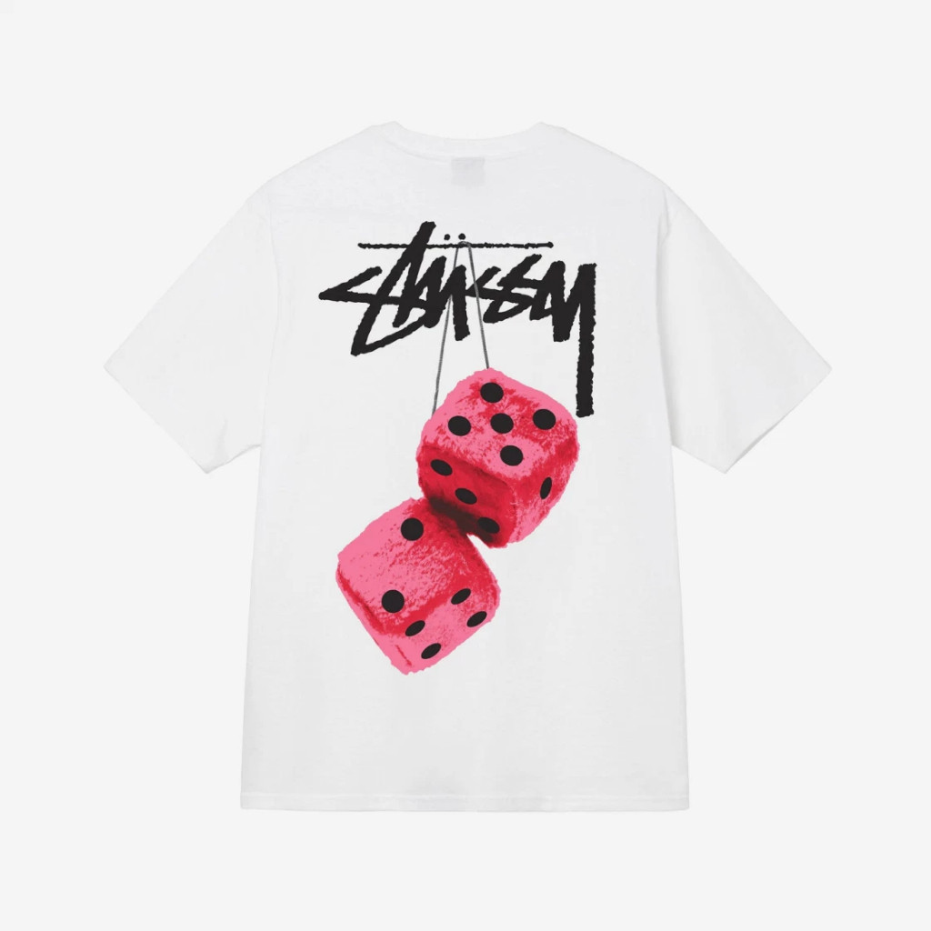 STA.เสื้อยืด Stussy Fuzzy Dice