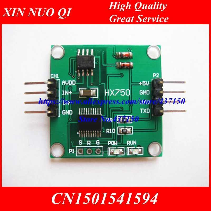 เครื่องชั่งอิเล็กทรอนิกส์เซนเซอร์ Hx711 AD Bridge Load Module พอร์ตอนุกรม L 232 Weight Sensor Load C