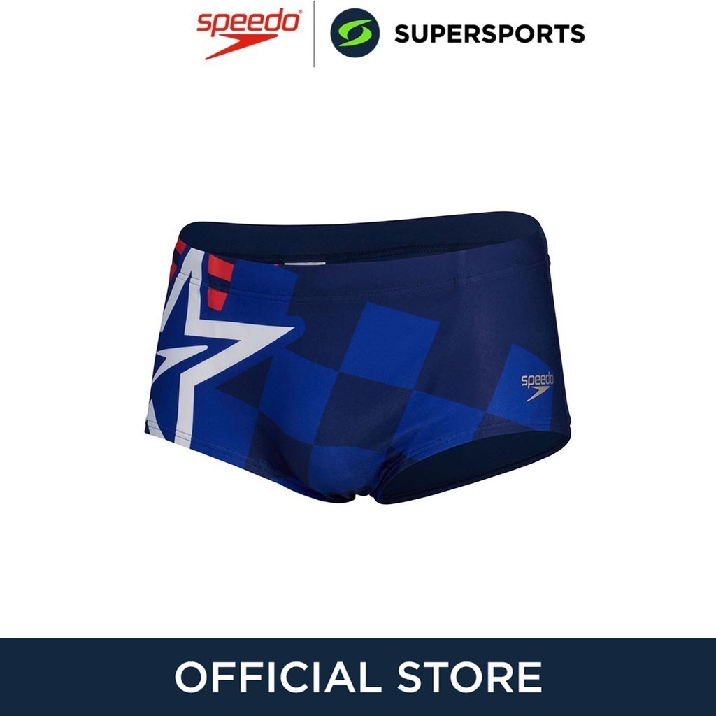 SPEEDO Club Training Placement 17cm Digital กางเกงว่ายน้ำผู้ชาย