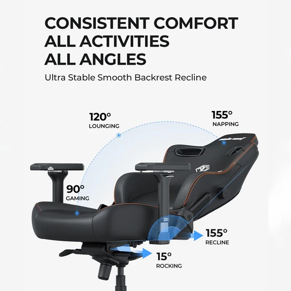Anda Seat Kaiser 3 Size XL เก้าอี้เกมมิ่งตัวใหญ่ นั่งสบาย รองรับสรีระ ประกัน 6 ปี [AD12YDC-XL-01] รูปที่ 3