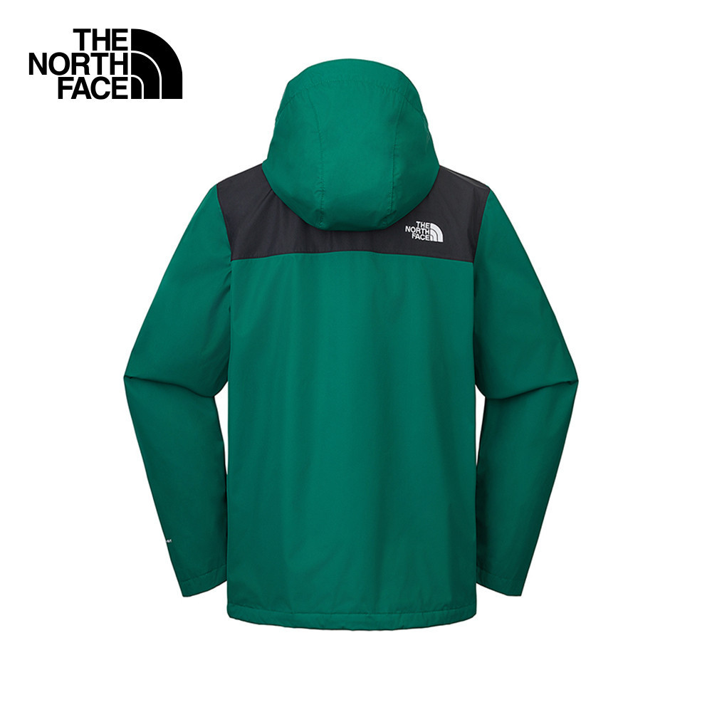 THE NORTH FACE MEN NEW SANGRO DRYVENT JACKET(ดูตารางไซส์ASIA/AP) - EVERGREEN/TNF BLACK เสื้อกันฝนผู้ชาย — صورة 2