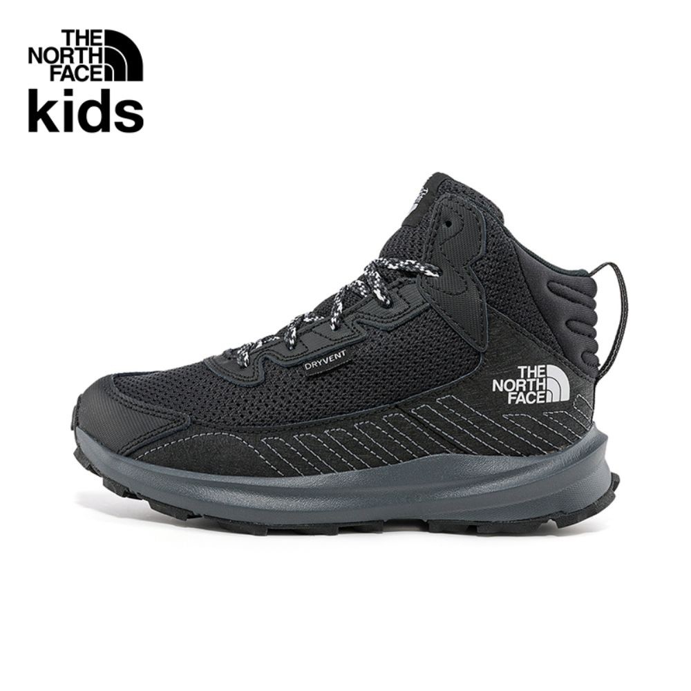 THE NORTH FACE Y FASTPACK HIKER MID WP - TNF BLACK/TNF BLACK รองเท้าเดินป่า