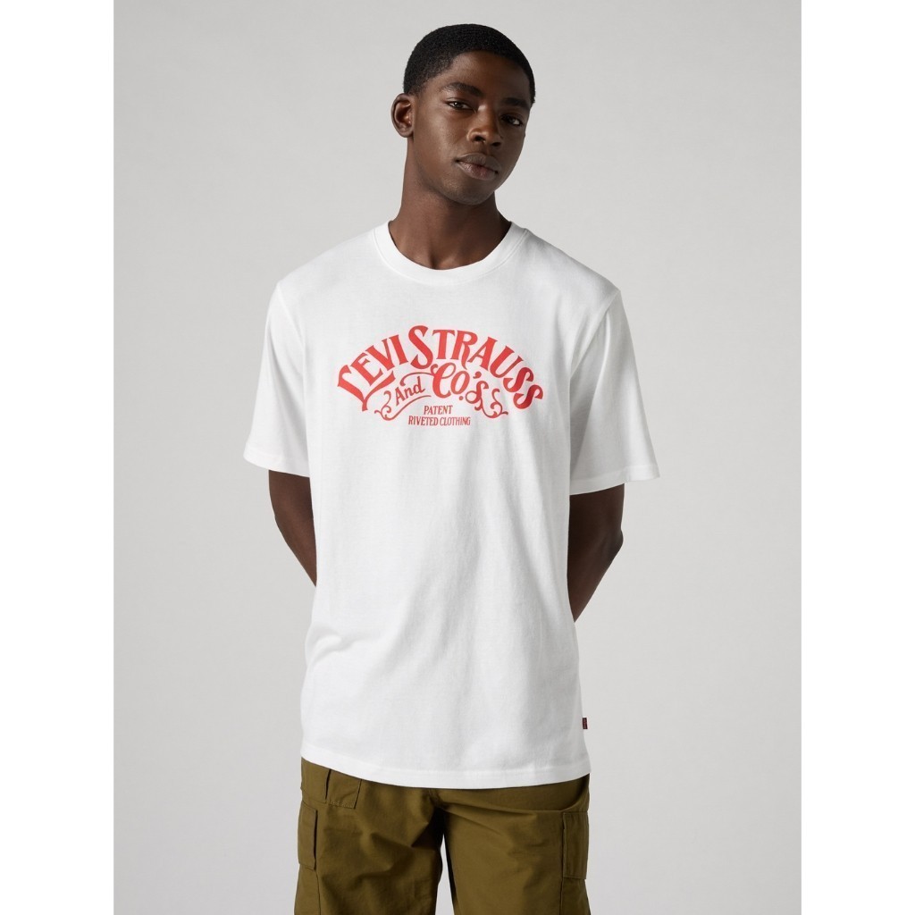 เสื้อยืดแขนสั้นผู้ชาย Levi's® Men's Relaxed Fit Short Sleeve Graphic T-Shirt