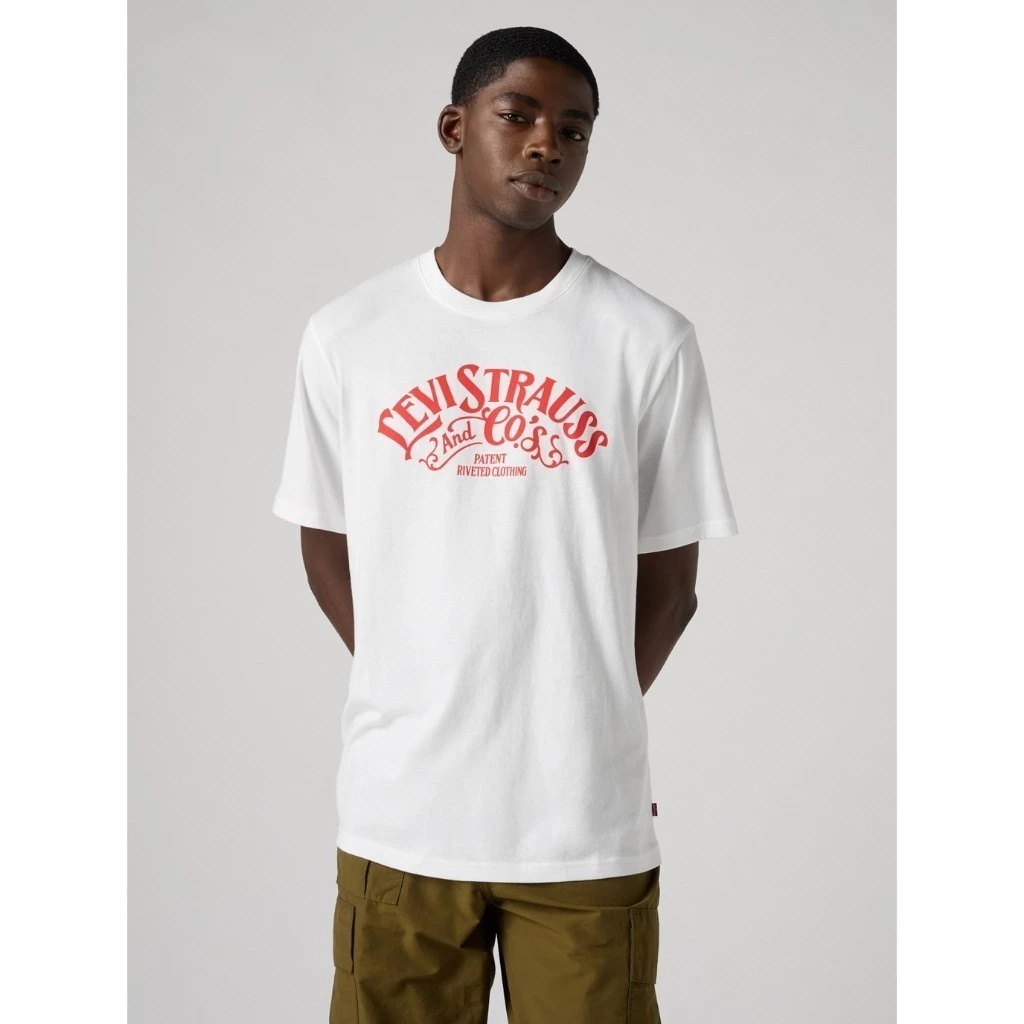 เสื้อยืดแขนสั้นผู้ชาย Levi's® Men's Relaxed Fit Short Sleeve Graphic T-Shirt