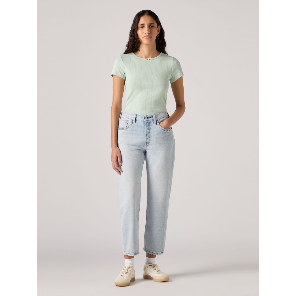กางเกงยีนส์ผู้หญิง Levi’s® Women’s 501® Original Lightweight Cropped Jeans