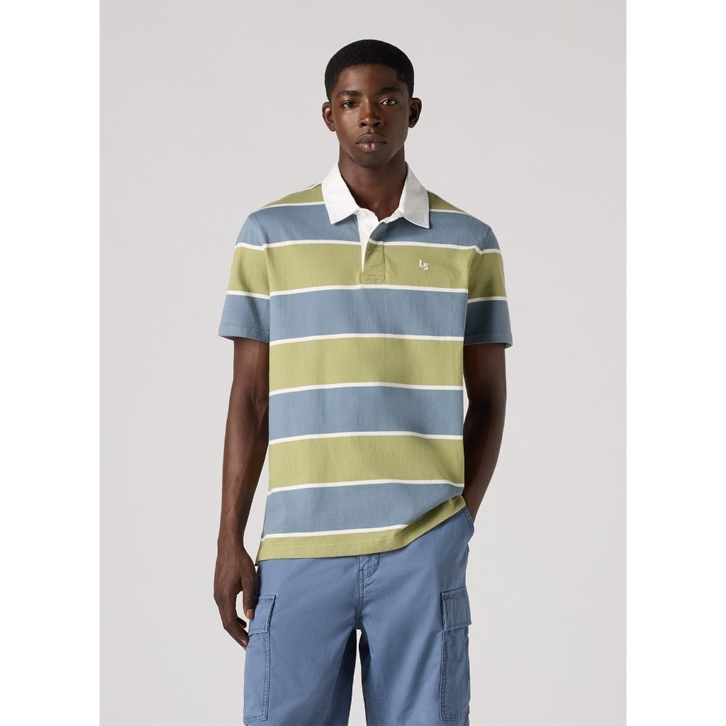 เสื้อเชิ้ตแขนสั้นผู้ชาย Levi's® Men's Short-Sleeve Union Rugby Shirt