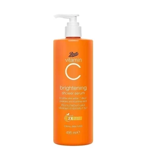 Boots Vitamin C Brightening Shower Serum 495Ml บู๊ทส์ วิตามิน ซี ไบรท์เทนนิ่ง ชาวเวอร์ ซีรั่ม 495มล.