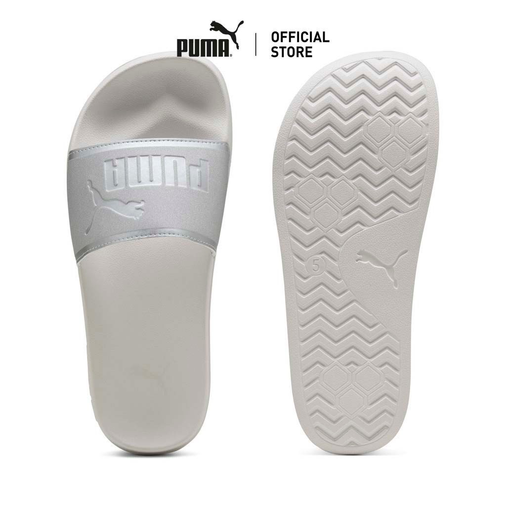 PUMA BASICS - รองเท้าแตะ Leadcat 2.0 Aqua Metallics สำหรับผู้หญิง สีเทา - 40170701