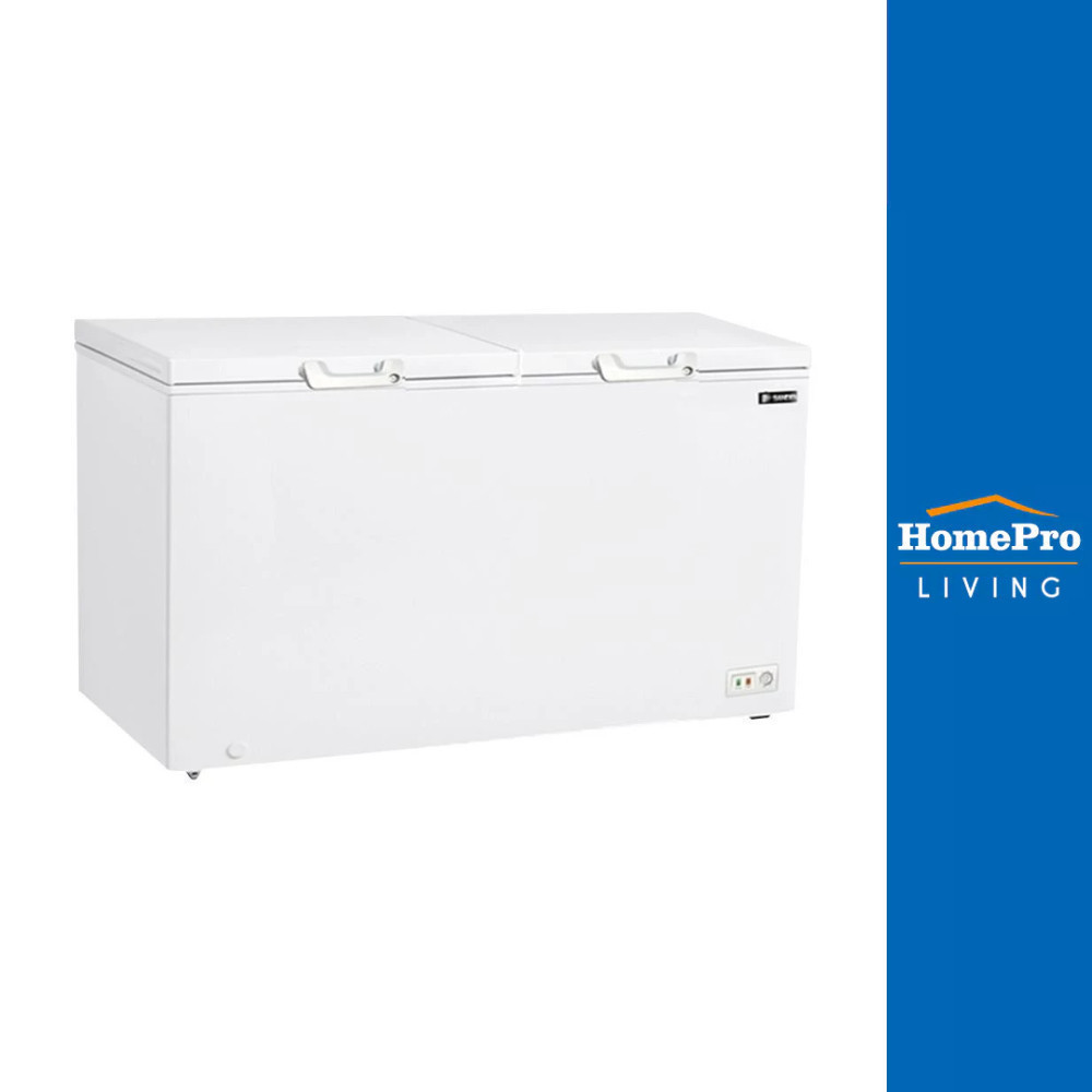 SANDEN ตู้แช่ 2 ระบบ SCF-0615 21.2 คิว สีขาว