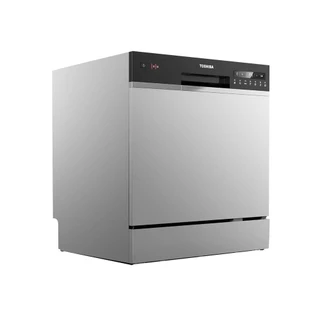 [จัดส่งพร้อมติดตั้ง] TOSHIBA เครื่องล้างจานตั้งโต๊ะ DW-08T1(S)-TH จัดส่งโดย HomePro