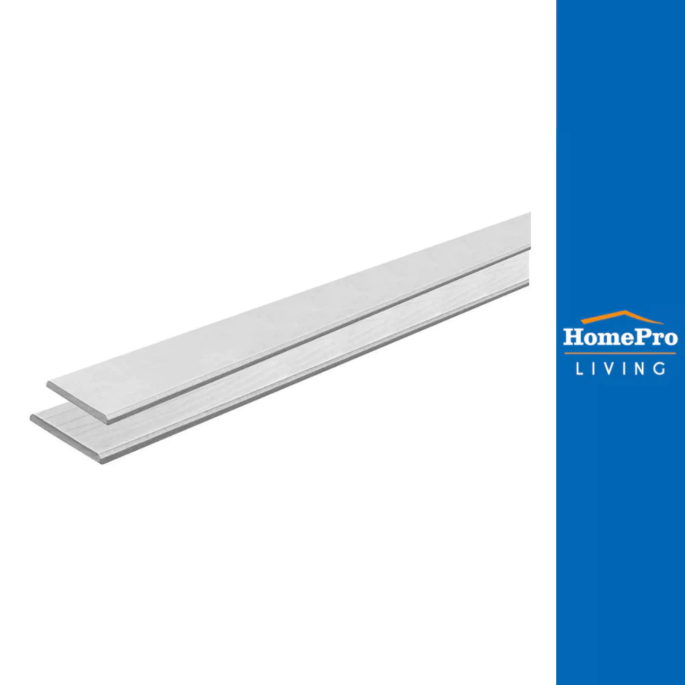 DURAONE ไม้ระแนง ขอบตรง ลายไม้ 7.5X300X0.8 ซม. สีธรรมชาติ จัดส่งโดย HomePro