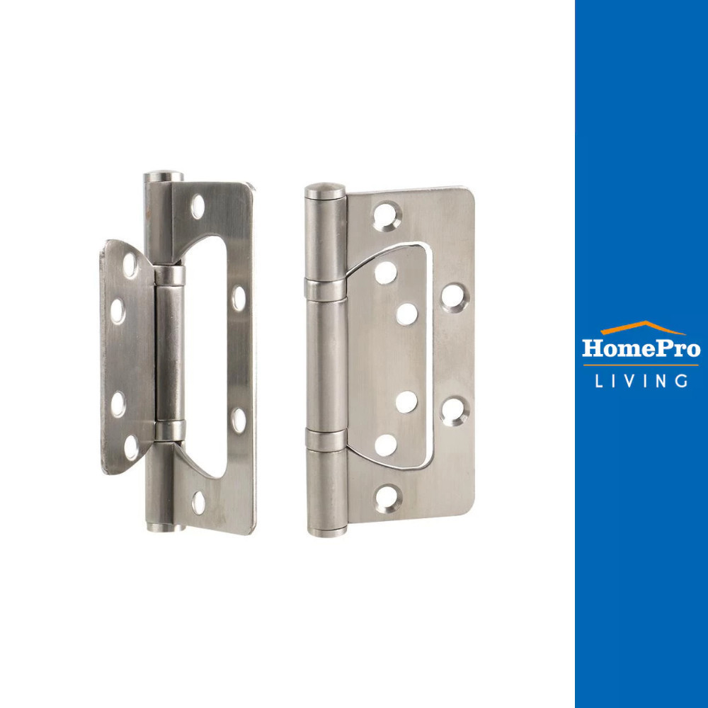 HAFELE บานพับ 4X3 นิ้ว 483.02.300 สีสเตนเลส PACK 2