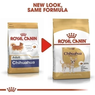 Royal Canin Chihuahua Adult 500g อาหารเม็ดสุนัขโต พันธุ์ชิวาวา อายุ 8 เดือนขึ้นไป (Dry Dog Food, โรยัล คานิน)