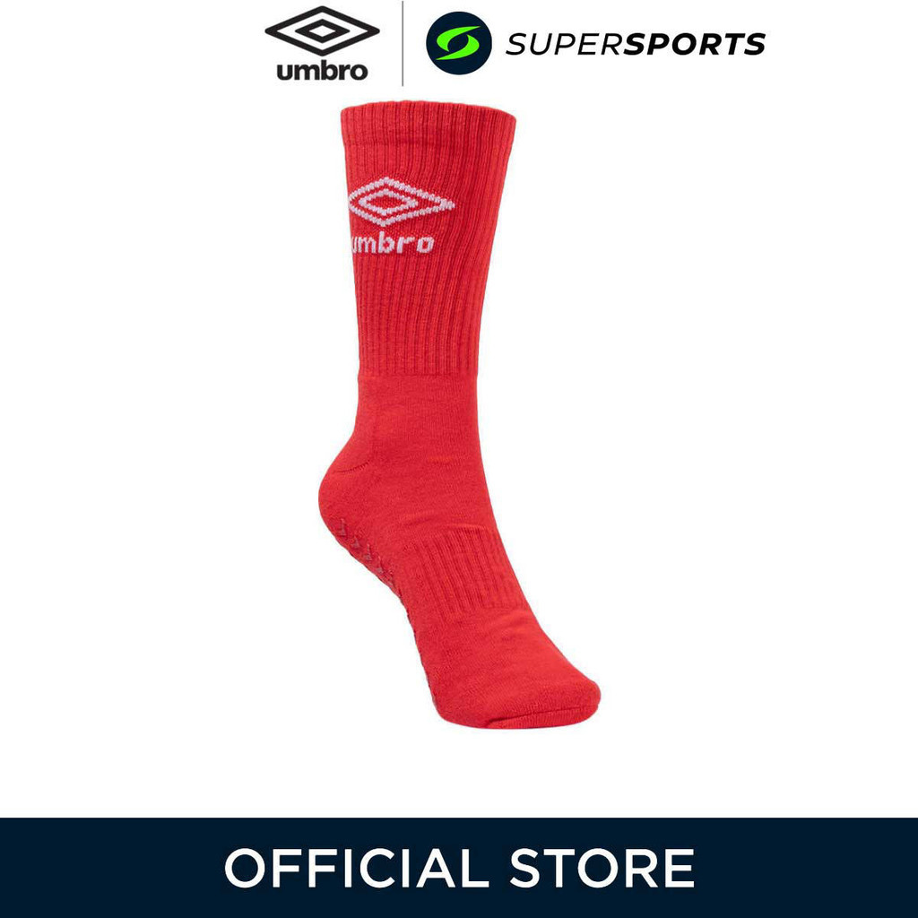 UMBRO UMBATSOCK1-RD ถุงเท้าฟุตบอลผู้ใหญ่ ราคา ถูกที่สุด โปรบีเคเค แกลเลอรีภาพที่ 3