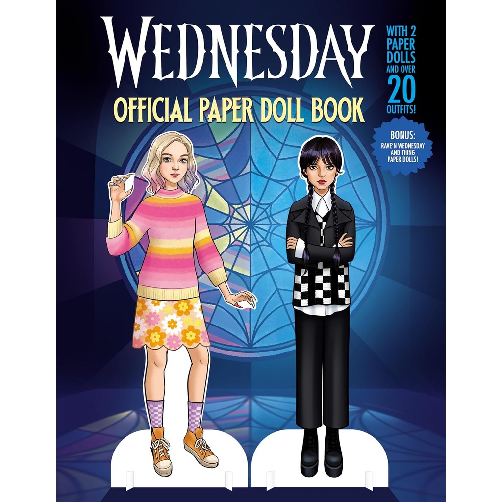 หนังสืออังกฤษใหม่ Wednesday: Official Paper Doll Book [Paperback]
