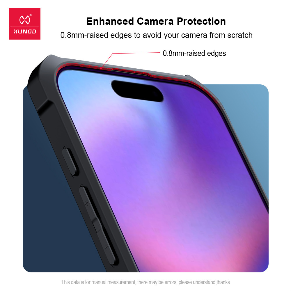 XUNDD เคสไอโฟน iPhone 16 Pro/16 Pro Max/11/12/13/14/15/15 Pro/15 Pro Max/14 Pro Max/13 Pro Max/12 Pro Max/ เคสกันกระแทก - รูปที่ 6