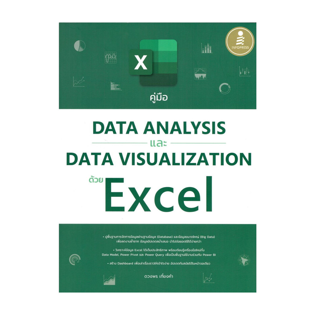 หนังสือ คู่มือData AnalysisและData Visualization