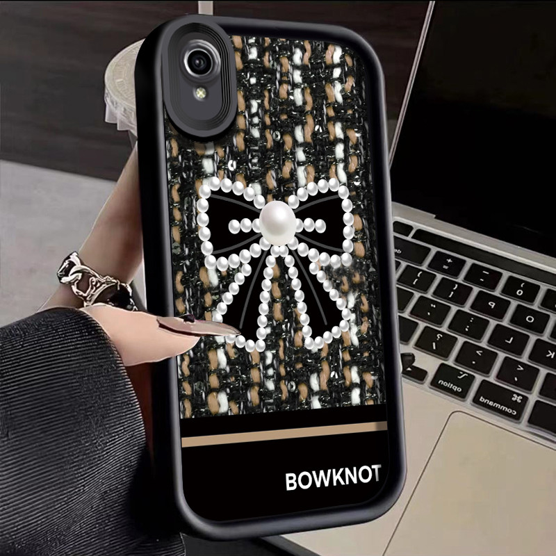 เคสสำหรับ VIVO Y91C Y90 Y1s เคสป้องกันโทรศัพท์รูปโบว์