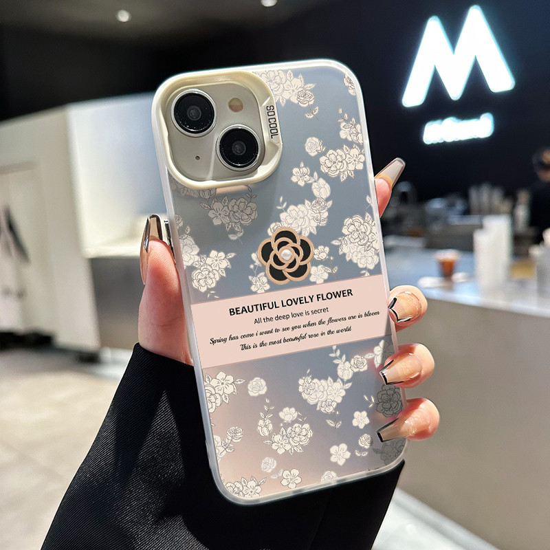 เคสสำหรับ iPhone 6 Plus 6s Plus 7 Plus 8 Plus SE 2020 X Xr Xs Max เคสดอกไม้ - รูปที่ 7