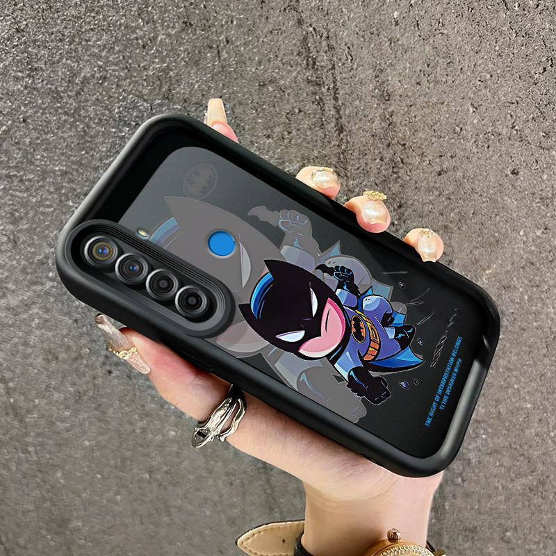 เคสสำหรับ Realme 5 5i 5s 6i C3 C3i Narzo 10 Narzo 10A Narzo 20A เคสโทรศัพท์แบทแมนซิลิโคนลายการ์ตูนฝาครอบดูดซับแรงกระแทก