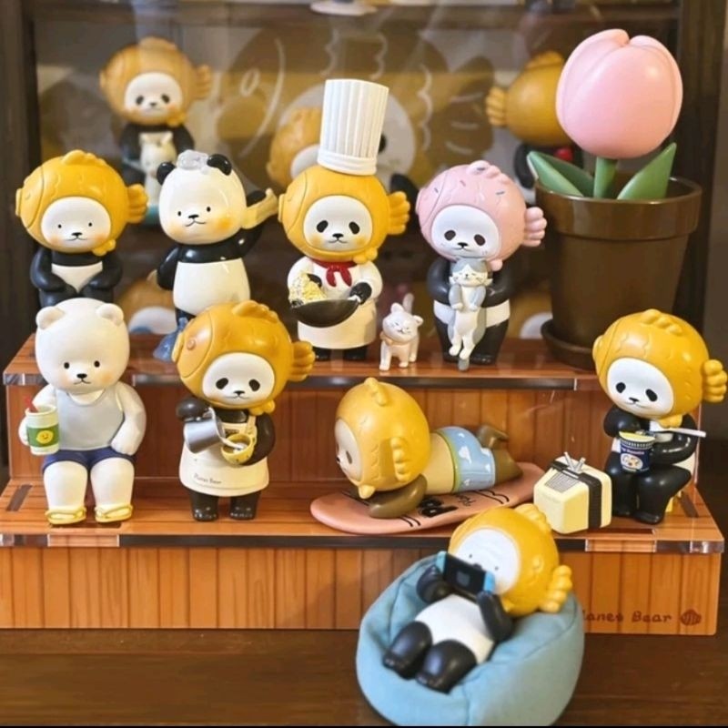⭐พร้อมส่ง⭐ Planet Bear  - Pan Pan Planet Bear Design 2023 (Art Toy/Designer Toy/Blind Box)