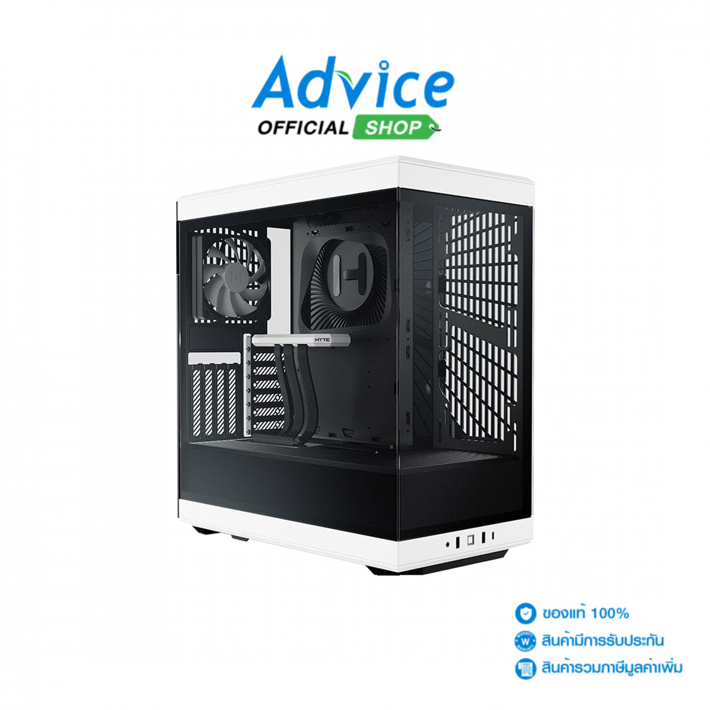 ATX CASE (NP) HYTE Y40 BLACK/WHITE - A0161261