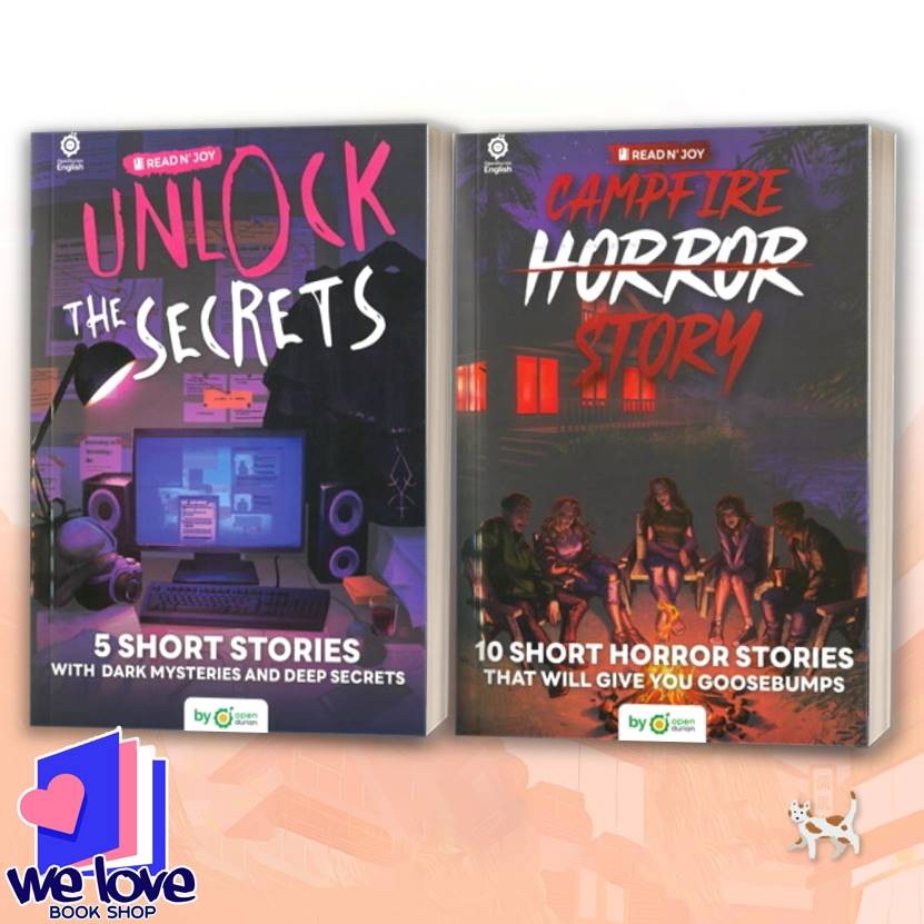 หนังสือ READ N' JOY: UNLOCK THE SECRETS,CAMPFIRE HORROR STORY ผู้เขียน: OpenDurian