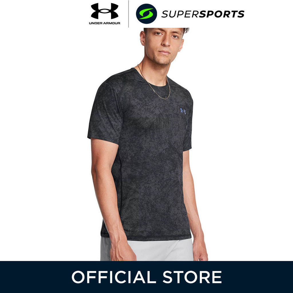 UNDER ARMOUR Vanish Elite Vent Printed เสื้อออกกำลังกายผู้ชาย