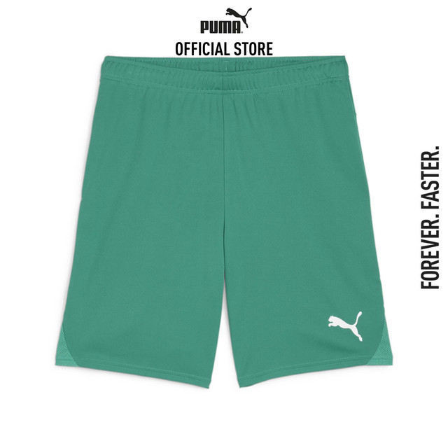 PUMA FOOTBALL - กางเกงฟุตบอลผู้ชาย teamGOAL สีเขียว - 70575205