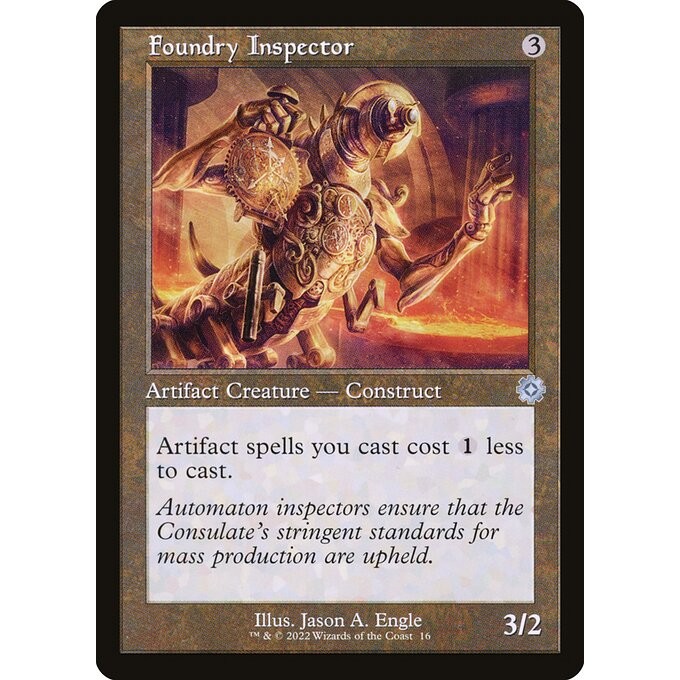 [The Brothers' War Retro Artifacts] - [BRR] - (U) -[Foundry Inspector] -  [2022]