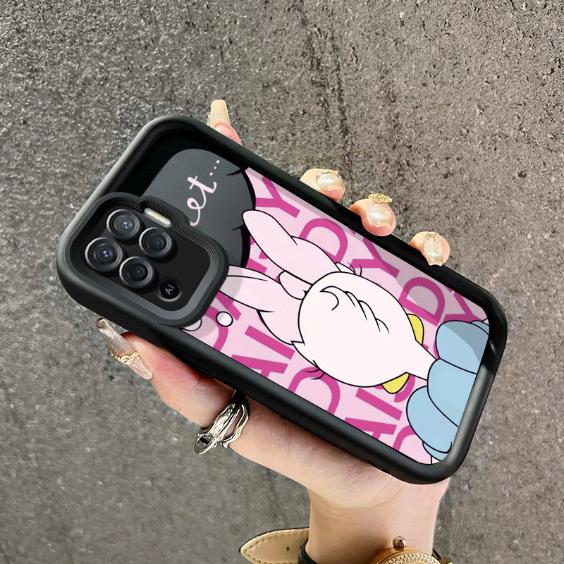 เคสสำหรับ OPPO A94 F19 Pro Reno 5F Reno 5 Lite เคสนิ่มซิลิโคนเคสมือถือกันกระแทกสำหรับผู้หญิงฟิกเกอร์