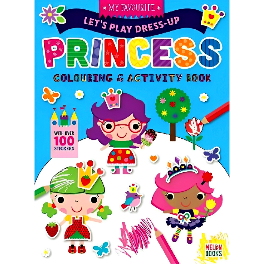 BBW หนังสือ LET'S PLAY DRESS-UP PRINCESS