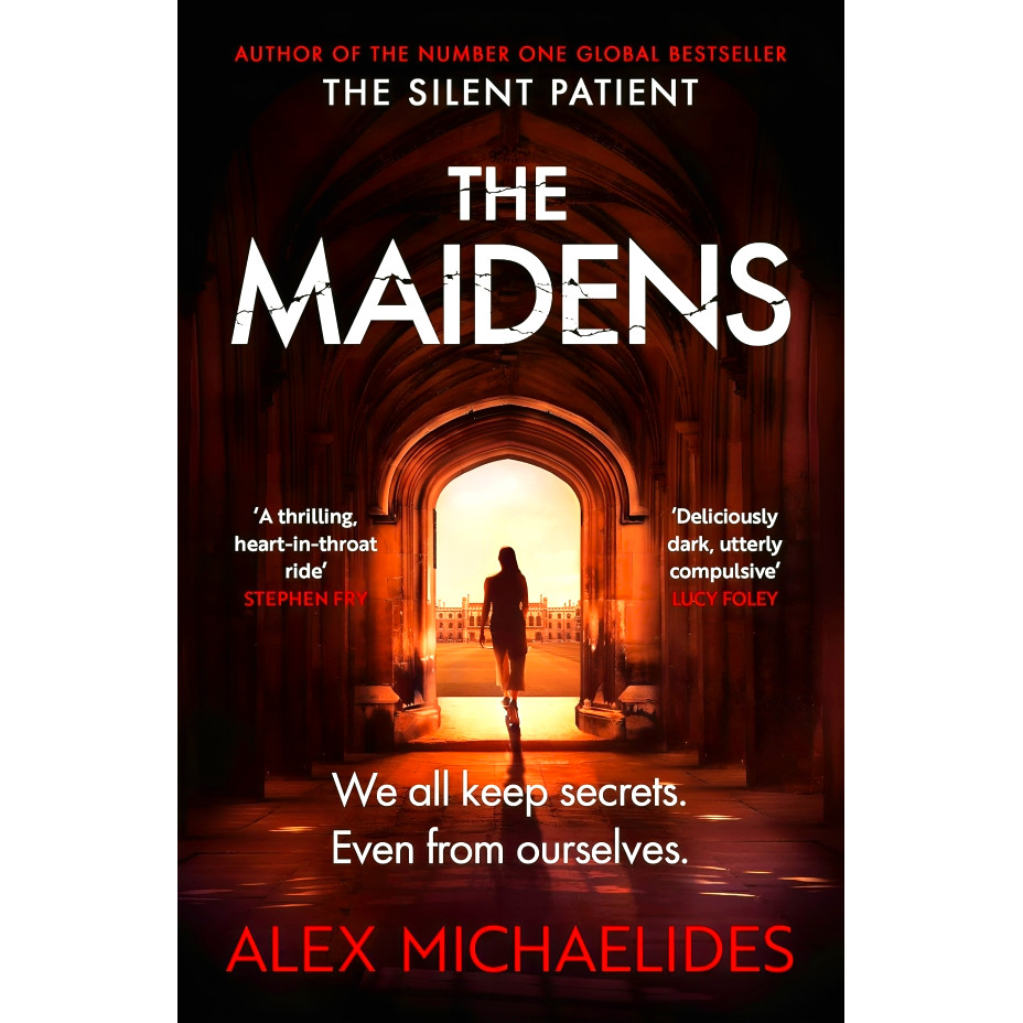 BBW หนังสือ THE MAIDENS By ALEX MICHAELIDES