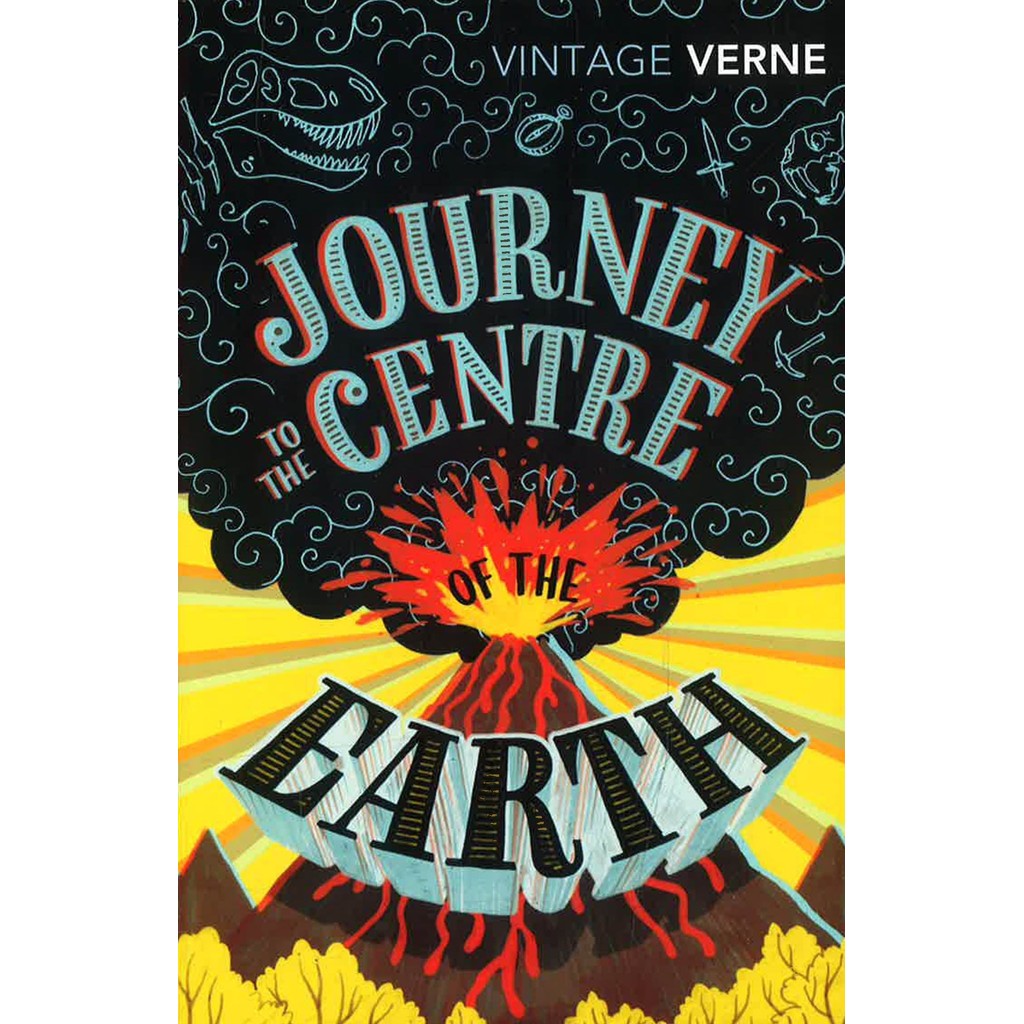 BBW หนังสือ VINTAGE VERNE: JOURNEY TO THE CENTRE OF THE EARTH ISBNarna - 9781784874667