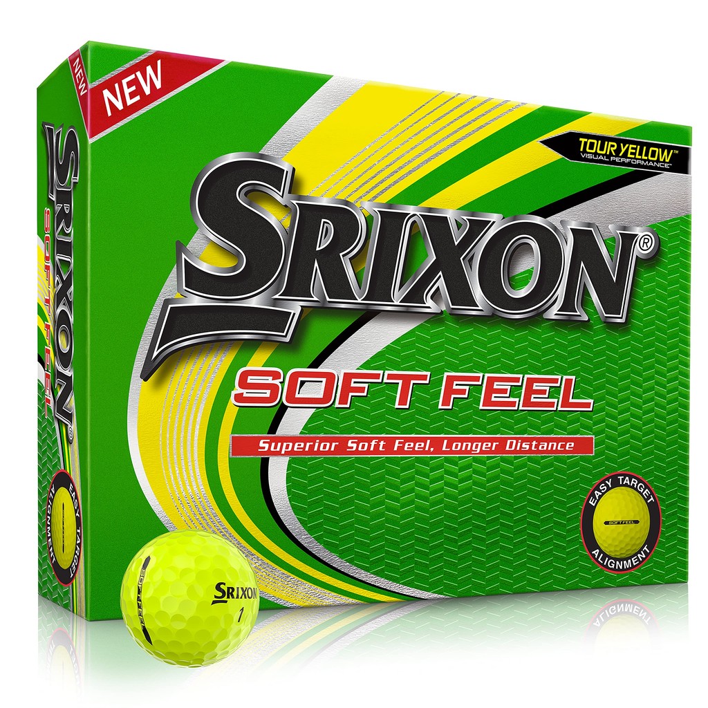 [นำเข้าจากประเทศญี่ปุ่น] ลูกกอล์ฟ Srixon Soft Feel Series