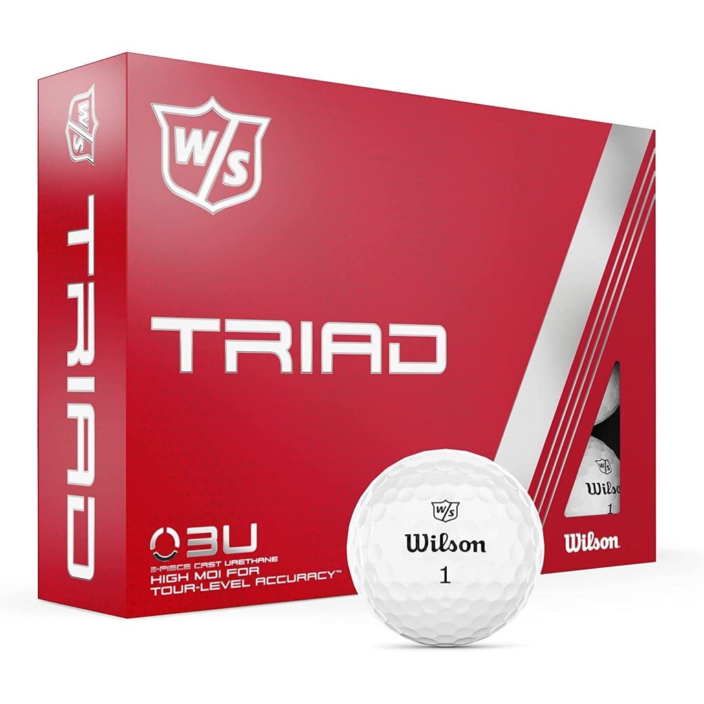 [นำเข้าจากประเทศญี่ปุ่น] Wilson Staff Triad ลูกกอล์ฟ Wilson Staff Triad ลูกกอล์ฟ 1 โหล