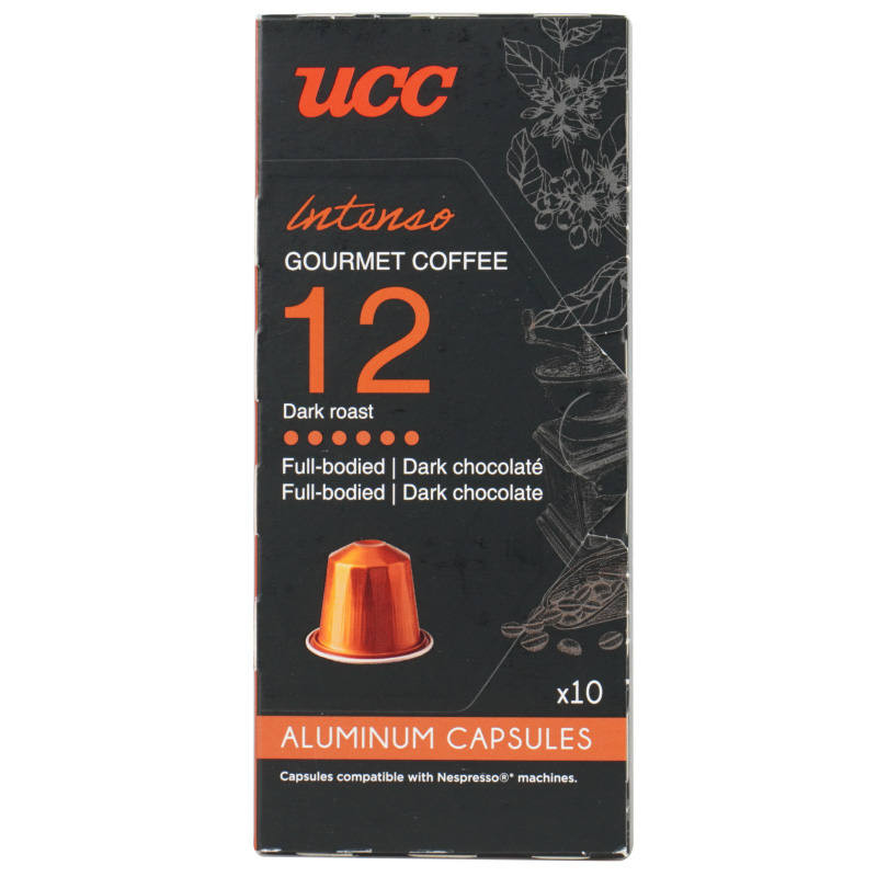 ส่งด่วน 🛵 ยูซีซีริสเทรตโต้กูร์เมต์คอฟฟี 10แคปซูล 50กรัม 🍤 UCC Ristretto Gourmet Coffee 10 Capsules 5