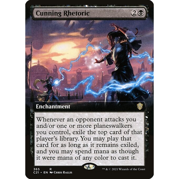 [Commander 2021] - [C21] - (R) - [Cunning Rhetoric] - [2021]