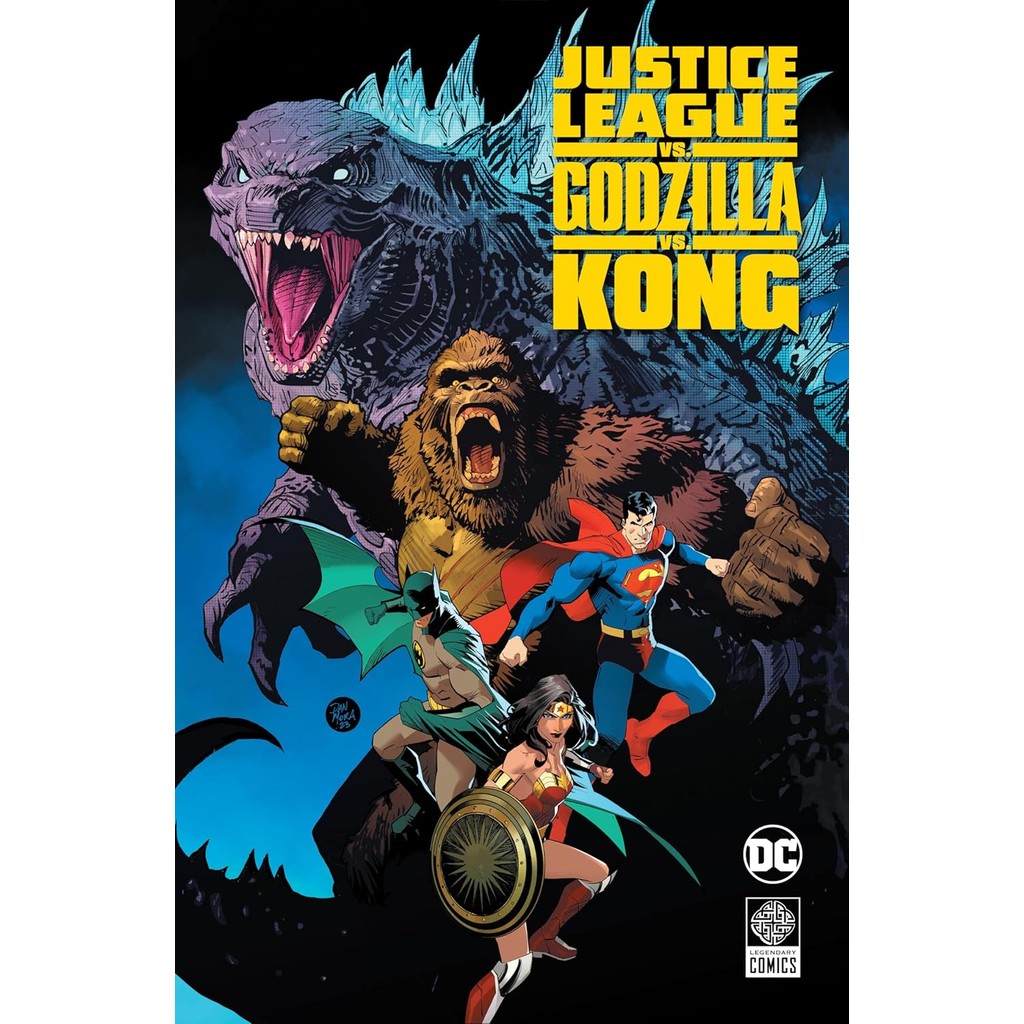 หนังสืออังกฤษใหม่ Justice League vs. Godzilla vs. Kong [Hardcover]