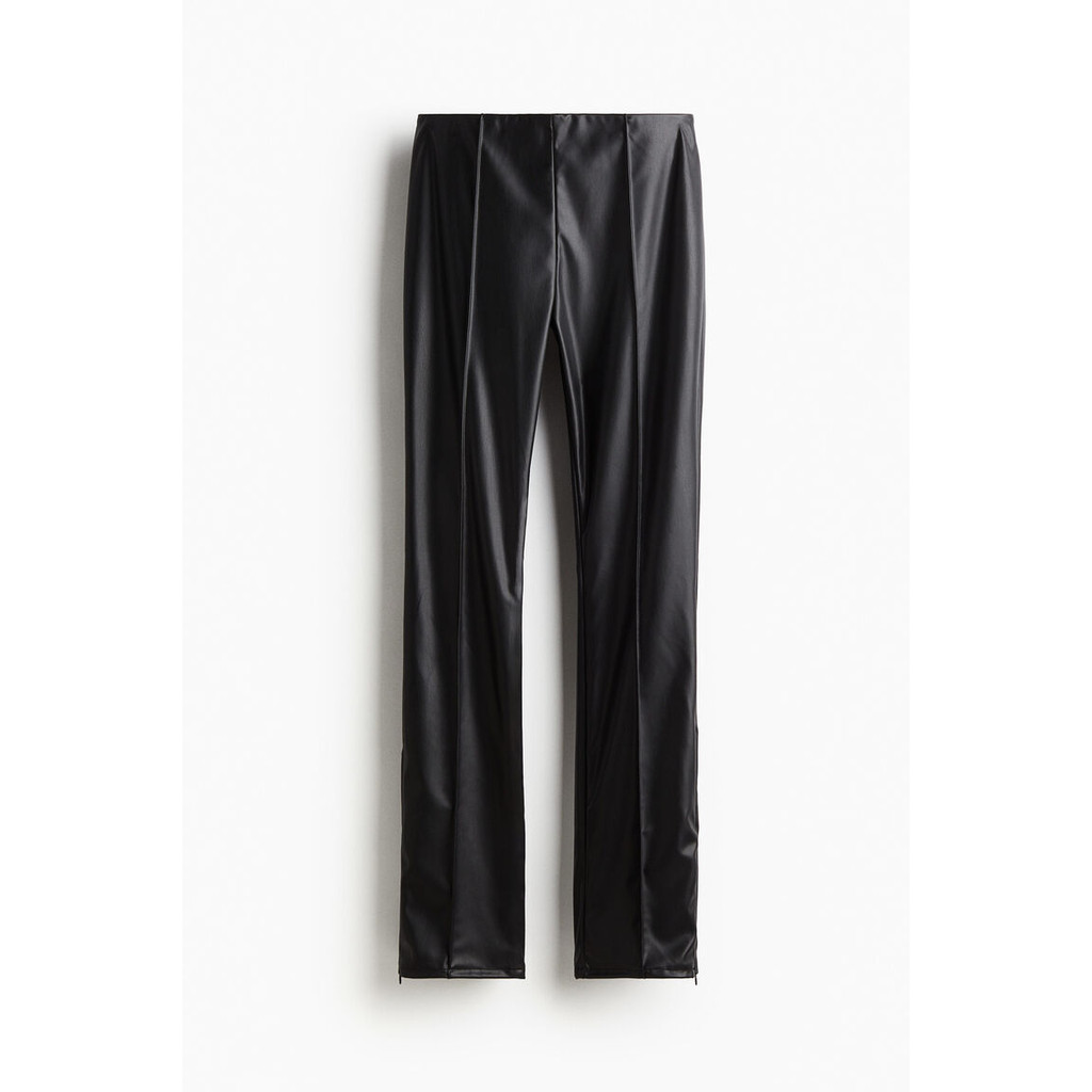 H&M Woman Coated leggings 1254898_1