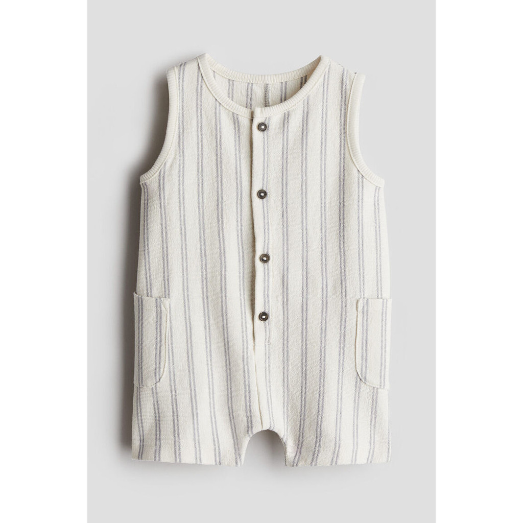 H&M Boy Cotton romper suit 1237405_1