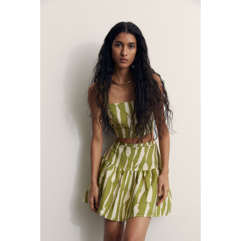 H&M Woman Flared skirt 1214957_1