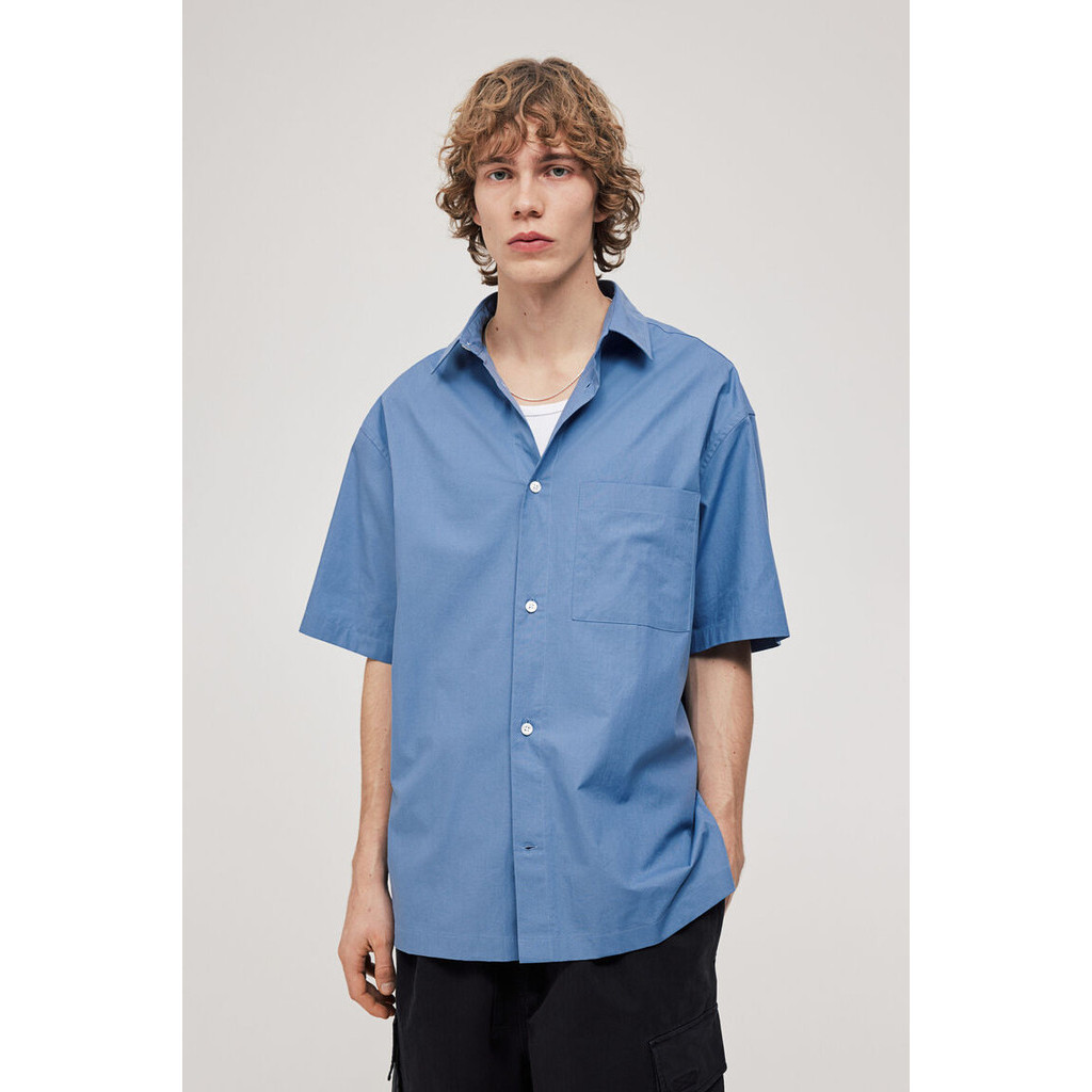 H&M Man Relaxed Fit Short-sleeved shirt 1028144_3