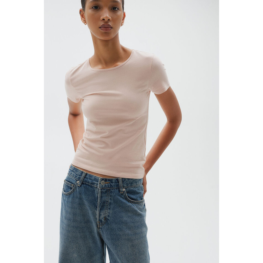 H&M Woman Cotton T-shirt 1150469_3