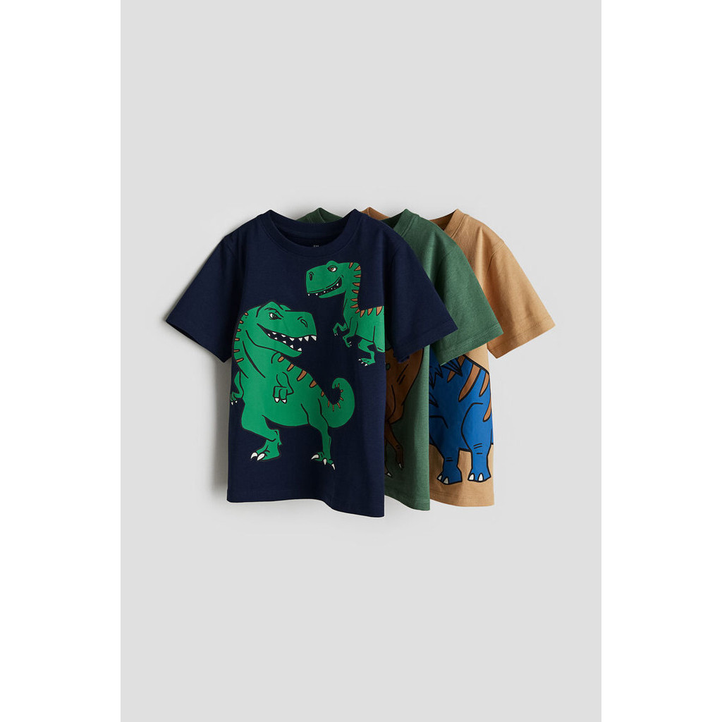 H&M Boy 3-pack printed T-shirts 1134867_3