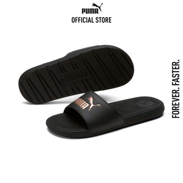 PUMA SWIMMING/BEACH - รองเท้าแตะ Cool Cat 2.0 สีดำ - 38910802