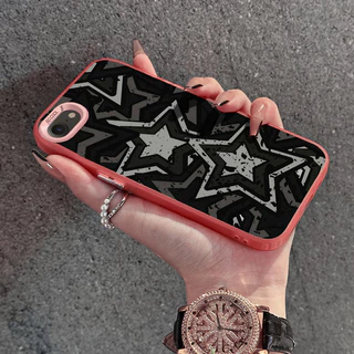 เคสสำหรับ iPhone 6 Plus 6s Plus 7 Plus 8 Plus SE 2020 X Xr Xs Max เคสเปลือกแข็งกันตกบางเฉียบฝ้าเคสโทรศัพท์โปร่งใส