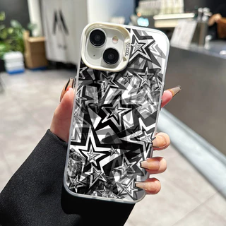 เคสสำหรับ iPhone 6 Plus 6s Plus 7 Plus 8 Plus SE 2020 X Xr Xs Max เคสเปลือกแข็งกันตกบางเฉียบฝ้าเคสโทรศัพท์โปร่งใส