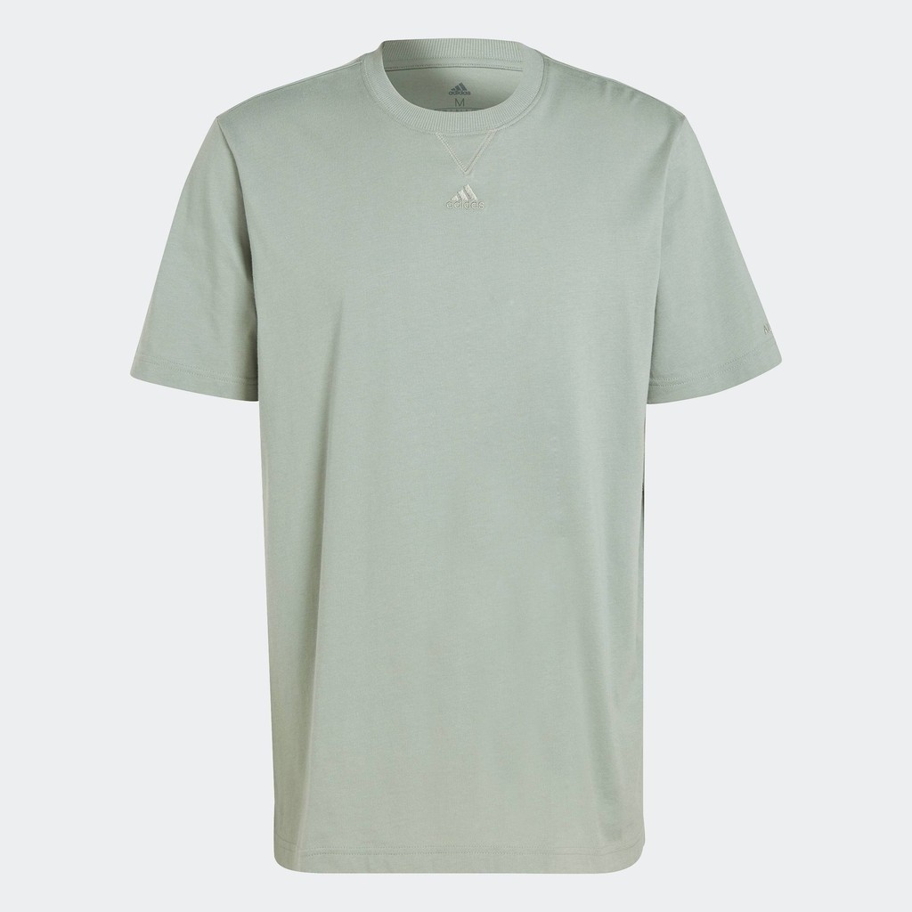 adidas ไลฟ์สไตล์ เสื้อยืด ALL SZN ผู้ชาย สีเขียว IC9799