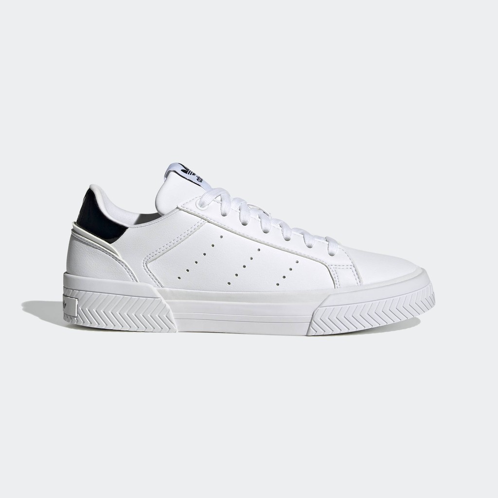 adidas ไลฟ์สไตล์ รองเท้า Court Tourino ผู้หญิง สีขาว H05279